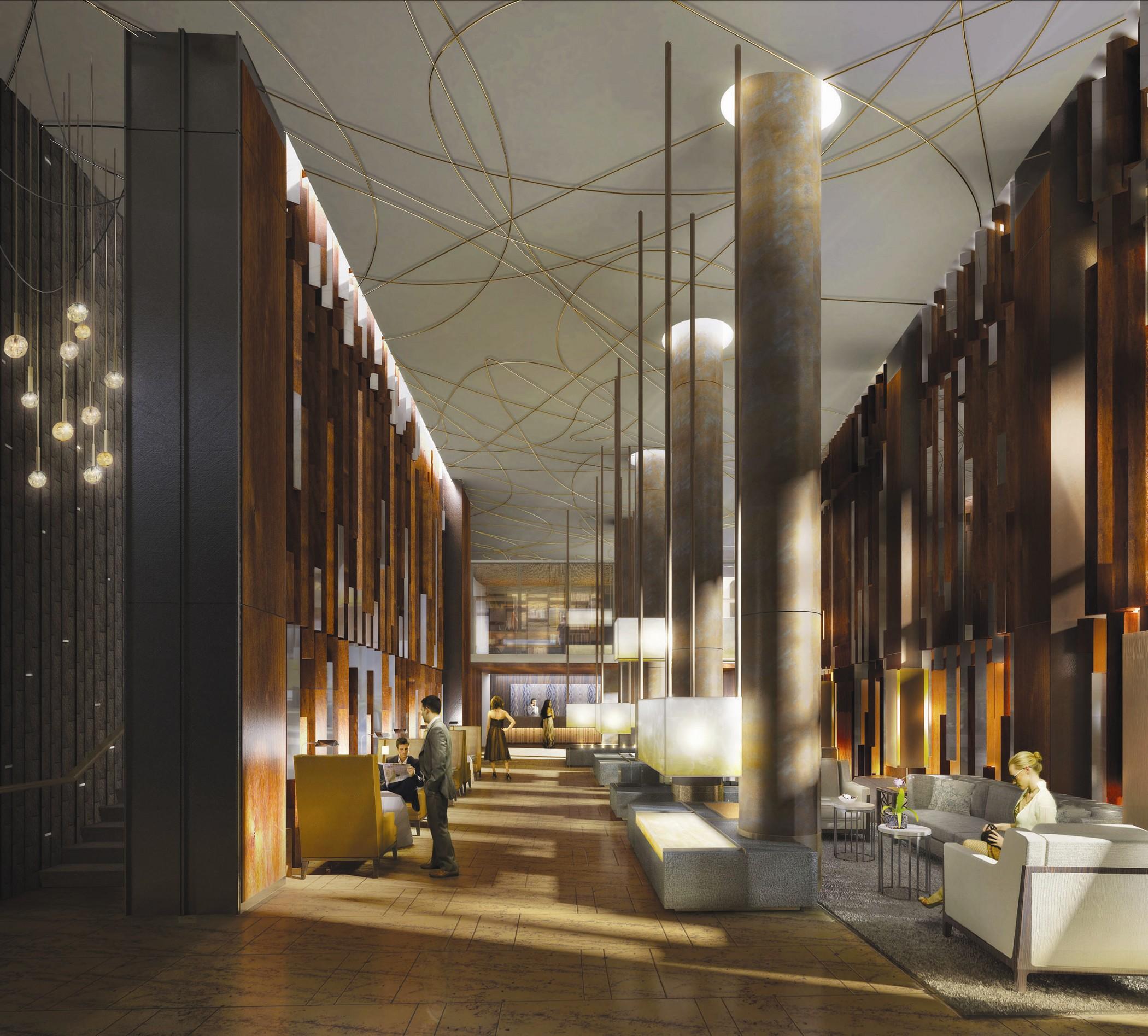 The Dominick Hotel New York Interior foto The interior of the new terminal